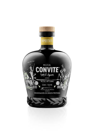 700ml bottle of Mezcal Convite Joven - 100% Agave 